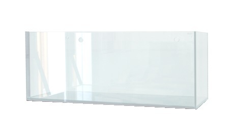 BLAU Gran Cubic Weißglas 122x50x50cm - 300 Liter
