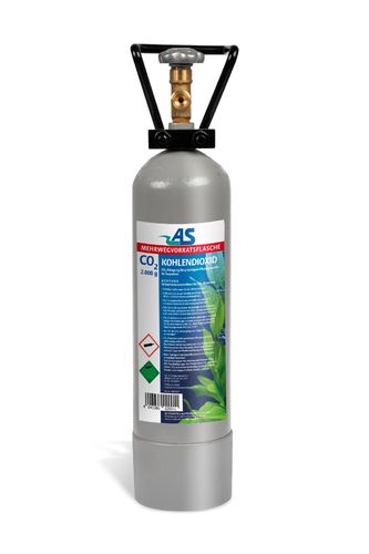 CO2 Stahlflasche - 2.000g