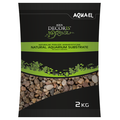 Aquael natural gravel 5-10mm - 10kg