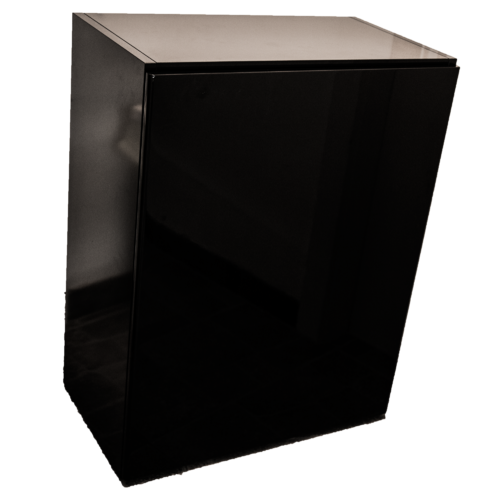 BLAU Panoramic Unterschrank 62x36 cm - hochglanz schwarz
