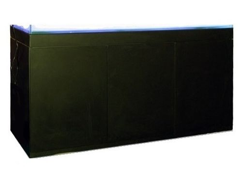 BLAU Unterschrank 122x50 cm - hochglanz schwarz