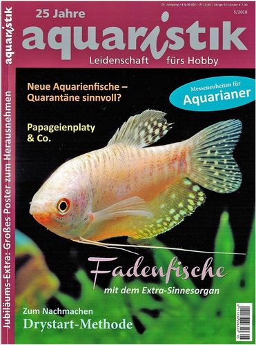 Aquaristik - Heft 5/2018